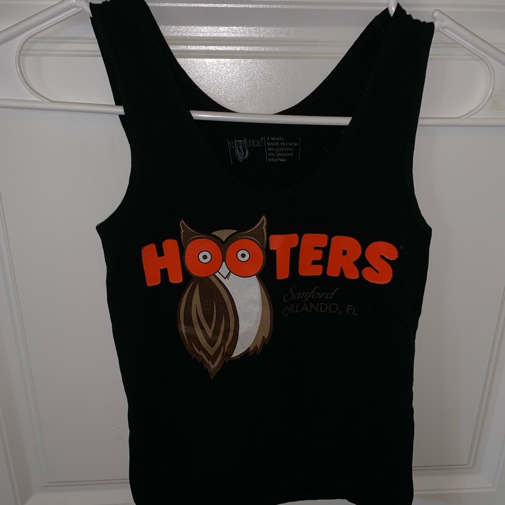 Black Hooters Uniform Tank